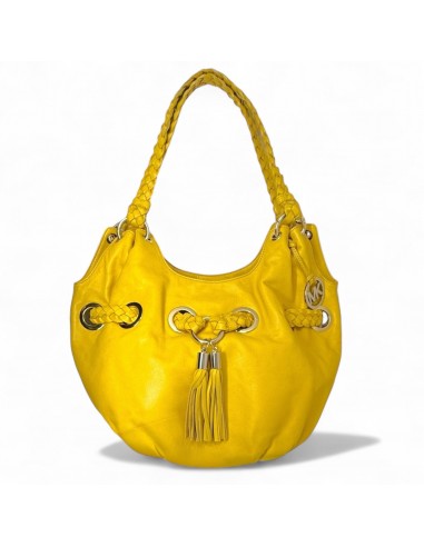 Braided Grommet Tassel Bucket Bag Designer By Michael Kors  Size: Medium la livraison gratuite