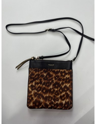 Animal Print Handbag Designer Coach, Size Medium en stock