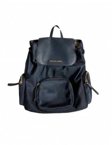 Navy Backpack Designer Michael Kors, Size Medium brillant des détails fins