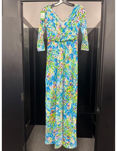 Multi-colored Dress Party Long Lilly Pulitzer NWT, Size Xs soldes