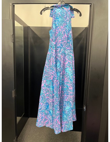 Turquoise Dress Party Long Lilly Pulitzer NWT, Size S pas cheres