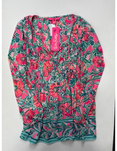 Multi-colored Blouse Long Sleeve Lilly Pulitzer NWT, Size Xs prix