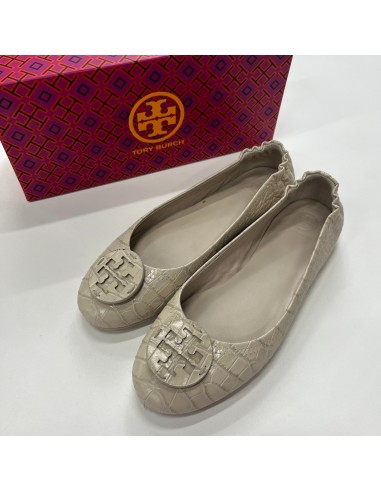 Cream Shoes Flats Ballet Tory Burch, Size 9 En savoir plus