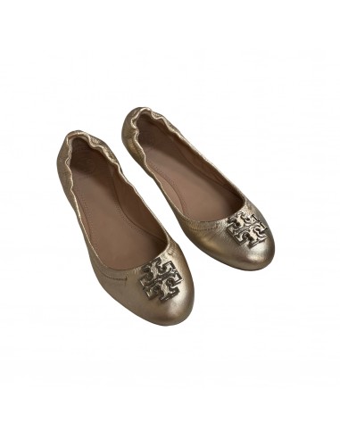 Gold Shoes Designer Tory Burch, Size 8 acheter