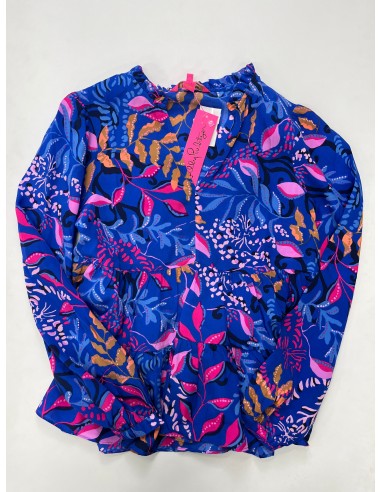 Multi-colored Blouse Long Sleeve Lilly Pulitzer NWT, Size Xs Jusqu'à 80% De Réduction