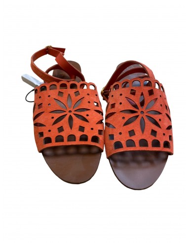 Orange Sandals Flats Tory Burch, Size 9.5 2023