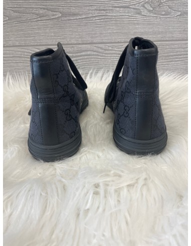 Black Shoes Luxury Designer Gucci, Size 6.5 en stock