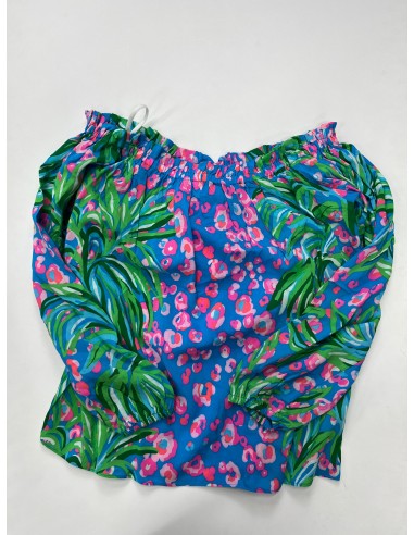 Multi-colored Top Long Sleeve Lilly Pulitzer NWT, Size Xs la livraison gratuite