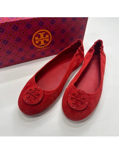 Red Shoes Flats Ballet Tory Burch, Size 9 acheter