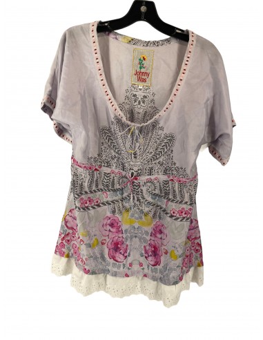 Grey Top Short Sleeve Johnny Was, Size Xs 50% de réduction en Octobre 2024