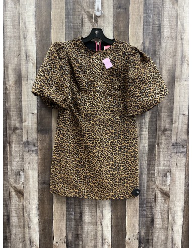 Animal Print Dress Designer Kate Spade, Size Xs la chaussure