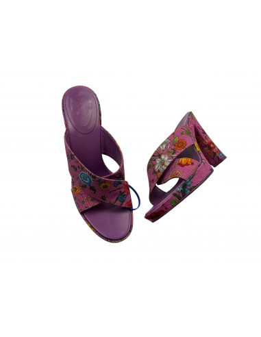 Flowered Shoes Luxury Designer Gucci, Size 9 vous aussi creer 